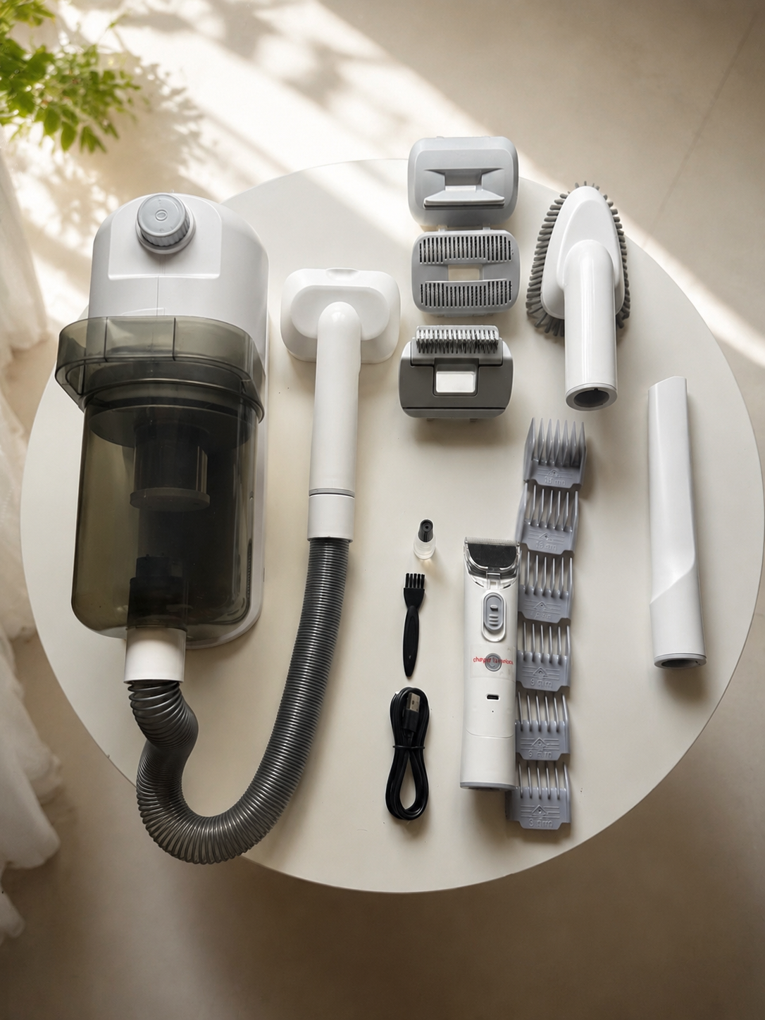 Vue réelle de tous les éléments du kit ToiletTix